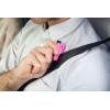 imageRESQME Accessory Pack The Original Emergency Keychain Car Escape Tool 2in1 Seatbelt Cutter and Window Breaker Made in USA With Visor Clip Lanyard Keyring and Cable Tie  Pink