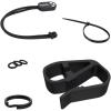 imageresqme Accessory Pack The Original Emergency Keychain Car Escape Tool 2in1 Seatbelt Cutter and Window Breaker Made in USA With Visor Clip Lanyard Keyring and Cable Tie