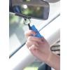 imageresqme The Original Emergency Keychain Car Escape Tool 2in1 Seatbelt Cutter and Window Breaker Made in USA Yellow  Compact Emergency HammerArmy Green
