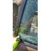 imageresqme The Original Emergency Keychain Car Escape Tool 2in1 Seatbelt Cutter and Window Breaker Made in USA Yellow  Compact Emergency HammerArmy Green