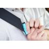 imageresqme The Original Emergency Keychain Car Escape Tool 2in1 Seatbelt Cutter and Window Breaker Made in USA Yellow  Compact Emergency HammerArmy Green