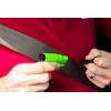 imageresqme The Original Emergency Keychain Car Escape Tool 2in1 Seatbelt Cutter and Window Breaker Made in USA Yellow  Compact Emergency HammerBlack Single