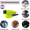 imageresqme The Original Emergency Keychain Car Escape Tool 2in1 Seatbelt Cutter and Window Breaker Made in USA Yellow  Compact Emergency HammerRed Single
