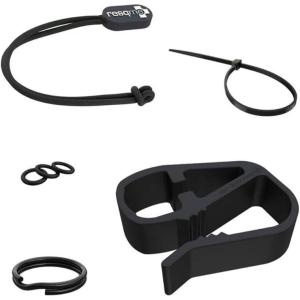imageresqme Accessory Pack The Original Emergency Keychain Car Escape Tool 2in1 Seatbelt Cutter and Window Breaker Made in USA With Visor Clip Lanyard Keyring and Cable Tie