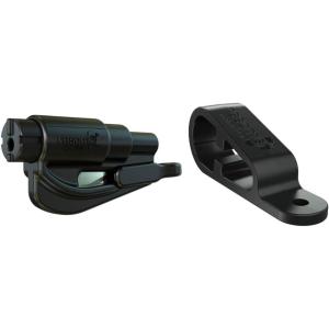 imageresqme and Dashboard Clip Pack The Original Emergency Keychain Car Escape Tool 2in1 Seatbelt Cutter and Window Breaker Made in USA  Black